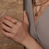 Gold Tiger Stripe Band